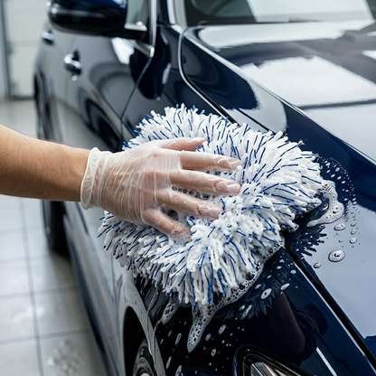 Miratero Ultra-Plush Microfiber Wheel & Rim Detailing Pad - Scratch-Free Car Wash Pad for Deep Cleaning, Heavy Duty & High Absorbency